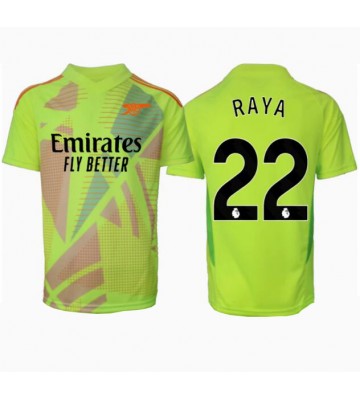 Arsenal David Raya #22 Målmand Replika Hjemmebanetrøje 2024-25 Kortærmet